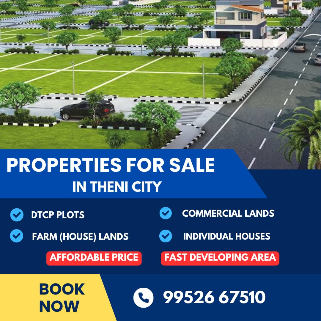 Properties For Sale in Theni City
